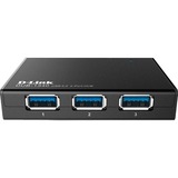 D-Link DUB-1340 Nero, Hub USB Nero, Nero, USB, 5 V, 4 A, Windows XP, Vista, 7 Mac OS X +, 60 g