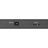 D-Link DUB-1340 Nero, Hub USB Nero, Nero, USB, 5 V, 4 A, Windows XP, Vista, 7 Mac OS X +, 60 g