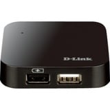 D-Link DUB-H4 480 Mbit/s, Hub USB Nero, USB 2.0, 480 Mbit/s, FCC CE C-Tick, 5 V, Windows 2000, Windows 2000 Professional, Windows 98, Windows 98SE, Windows ME, Windows XP Home,..., Mac OS X 10.1 Puma, Mac OS X 10.2 Jaguar, Mac OS X 10.3 Panther, Mac OS X 10.4 Tiger, Mac OS X...