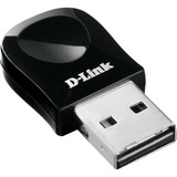 D-Link DWA-131 scheda di rete e adattatore 300 Mbit/s Nero, Wireless, USB, 300 Mbit/s, Nero