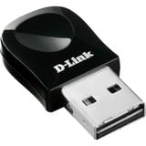 D-Link DWA-131 scheda di rete e adattatore 300 Mbit/s, Adattatore Wi-Fi Nero, Wireless, USB, 300 Mbit/s, Nero
