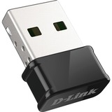 D-Link DWA-181 scheda di rete e adattatore WLAN Wireless, USB, WLAN, Wi-Fi 5 (802.11ac), Nero