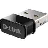 D-Link DWA-181 scheda di rete e adattatore WLAN, Adattatore Wi-Fi Wireless, USB, WLAN, Wi-Fi 5 (802.11ac), Nero