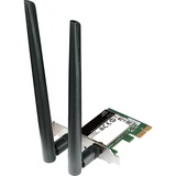 D-Link DWA-582 scheda di rete e adattatore Interno WLAN 867 Mbit/s Interno, Cablato, PCI Express, WLAN, Wi-Fi 4 (802.11n), 867 Mbit/s