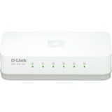 D-Link GO-SW-5E/E switch di rete Non gestito Fast Ethernet (10/100) Bianco bianco, Non gestito, Fast Ethernet (10/100), Full duplex