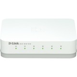 D-Link GO-SW-5G Non gestito Gigabit Ethernet (10/100/1000) Bianco bianco/grigio, Non gestito, Gigabit Ethernet (10/100/1000), Full duplex