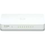 D-Link GO-SW-8G/E switch di rete Non gestito Gigabit Ethernet (10/100/1000) Bianco bianco/grigio, Non gestito, Gigabit Ethernet (10/100/1000), Full duplex