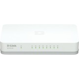 D-Link GO-SW-8G/E switch di rete Non gestito Gigabit Ethernet (10/100/1000) Bianco, Interruttore bianco/grigio, Non gestito, Gigabit Ethernet (10/100/1000), Full duplex