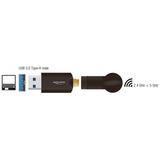 DeLOCK 12535 scheda di rete e adattatore RF Wireless, Antenna Nero, Wireless, USB, RF Wireless, Wi-Fi 5 (802.11ac), Nero