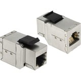 DeLOCK 86141 modulo Keystone, Modulo di Keystone Argento, RJ45, RJ45, 35,2 mm, 17,1 mm, 21,2 mm