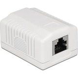 DeLOCK 86196 presa energia RJ-45 Bianco bianco, RJ-45, Bianco, TIA-568A/B, 39 mm, 54 mm, 29,5 mm