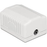 DeLOCK 86196 presa energia RJ-45 Bianco, Scatola di giunzione bianco, RJ-45, Bianco, TIA-568A/B, 39 mm, 54 mm, 29,5 mm