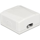 DeLOCK 86197 presa energia 2 x RJ-45 Bianco bianco, 2 x RJ-45, Bianco, TIA-568A/B, 59 mm, 61 mm, 29,5 mm