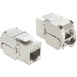 DeLOCK 86205 modulo Keystone Metallico, RJ45, LSA, 16 mm, 37,8 mm, 21,9 mm