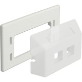 DeLOCK 86290 kit di fissaggio, Montaggio bianco, 67,3 mm, 105,4 mm, 8,9 mm