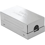 DeLOCK 86410 scatola di derivazione di rete Cat6a Metallico, Connettore Cat6a, A, S/UTP (STP), Metallico, Metallo, 34,9 mm