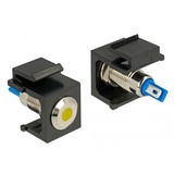 DeLOCK 86462 cavo di collegamento Keystone LED Nero, Blu, Acciaio inossidabile, Giallo Nero, Keystone LED, Nero, Blu, Acciaio inossidabile, Giallo, 6 DC, 3 A, 16,3 mm, 27,3 mm