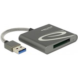 DeLOCK 91583 lettore di schede USB 3.2 Gen 1 (3.1 Gen 1) Grigio antracite, XQD, Grigio, 480 Mbit/s, Alluminio, • Mac OS 10.9 or above • Windows 7 32-bit • Windows 7 64-bit • Windows 8.1 32-bit •..., USB 3.2 Gen 1 (3.1 Gen 1)