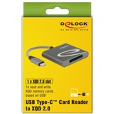 DeLOCK 91746 lettore di schede USB 3.2 Gen 1 (3.1 Gen 1) Type-C Antracite grigio, CFast 2.0, XQD, Antracite, 5000 Mbit/s, Alluminio, Mac OS 10.9 Windows 7 32-bit Windows 7 64-bit Windows 8.1 32-bit Windows 8.1 64-bit Windows 10..., USB 3.2 Gen 1 (3.1 Gen 1) Type-C