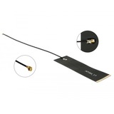 DeLOCK LoRa antenna di rete MHF 1,68 dBi Nero, 1,68 dBi, 0.863 - 0.928 GHz, 50 Ω, MHF, Polarizzazione lineare, 0,15 m