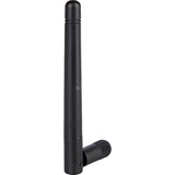 DeLOCK WLAN antenna SMA w/ flexible joint antenna di rete 2 dBi Nero, 2 dBi