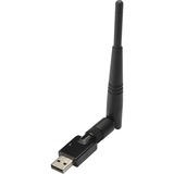 Digitus Adattatore Wireless USB 300 Mbps Nero, Wireless, USB, WLAN, 300 Mbit/s, Nero