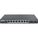 Digitus Commutatore di rete gestita L2 Gigabit a 8 porte PoE + 2 SFP Gestito, L2, Gigabit Ethernet (10/100/1000), Supporto Power over Ethernet (PoE)