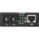 Digitus Convertitore Media Gigabit Ethernet , RJ45 / SC Nero, RJ45 / SC, 1000 Mbit/s, 1000Base-TX, 100Base-TX, 1000Base-LX, IEEE 802.3, IEEE 802.3u, IEEE 802.3z, Gigabit Ethernet, 10,100,1000 Mbit/s