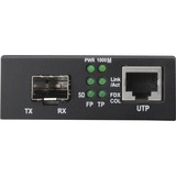 Digitus Convertitore Media Gigabit Ethernet , RJ45 / SFP Nero, RJ45 / SFP, 1000 Mbit/s, IEEE 802.3, IEEE 802.3u, IEEE 802.3z, Gigabit Ethernet, 10,100,1000 Mbit/s, Full, Half, SFP