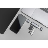 Digitus Dual Card Reader Hub USB-C™ / USB 3.0, OTG grigio, OTG, MicroSD (TransFlash), SD, Alluminio, 5000 Mbit/s, Alluminio, CE, USB 3.2 Gen 1 (3.1 Gen 1) Type-A/Type-C