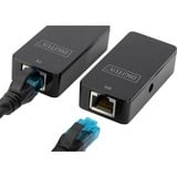 Digitus Prolunga USB, USB 2.0, Hub USB Nero, USB 2.0, 200 mm, 105 mm, 220 mm, 37 mm, 5 - 45 °C, 0 - 45 °C