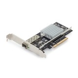 Digitus Scheda di rete PCIe SFP 10G a porta singola Interno, Cablato, PCI Express, Fibra, 10000 Mbit/s
