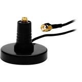 Digitus Supporto magnetico per antenne LAN senza fili, Antenna Nero, Nero, 140 g