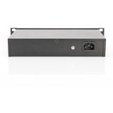 Digitus Switch Gigabit Ethernet PoE 8 porte 10'', Interruttore Non gestito, Gigabit Ethernet (10/100/1000), Full duplex, Supporto Power over Ethernet (PoE), Montaggio rack
