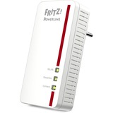 FRITZ! FRITZ!Powerline 1260, PowerLAN Powerline 1260, 1200 Mbit/s, IEEE 802.11a, IEEE 802.11b, IEEE 802.11g, IEEE 802.11h, IEEE 802.11i, Tipo F, Gigabit Ethernet, 10,100,1000 Mbit/s, 10BASE-T, 100BASE-T, 1000BASE-T