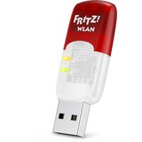 FRITZ! FRITZ!WLAN Stick AC 430 MU-MIMO, Adattatore Wi-Fi FRITZ!WLAN Stick AC 430 MU-MIMO, Con cavo e senza cavo, USB, WLAN, 433 Mbit/s