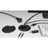ICY BOX IB-HUB1430 USB 3.2 Gen 1 (3.1 Gen 1) Type-A 5000 Mbit/s Nero, Hub USB USB 3.2 Gen 1 (3.1 Gen 1) Type-A, 3.5mm, USB 3.2 Gen 1 (3.1 Gen 1) Type-A, 5000 Mbit/s, Nero, Plastica, 1,4 m