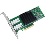Intel® X710DA2 scheda di rete e adattatore Interno Fibra 10000 Mbit/s Interno, Cablato, PCI Express, Fibra, 10000 Mbit/s, Nero, Verde, Vendita al dettaglio