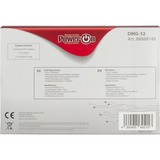 Inter-Tech DMG-32 Interno WLAN 650 Mbit/s, Adattatore Wi-Fi Interno, Wireless, PCI Express, WLAN, 650 Mbit/s, Nero, Argento