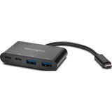 Kensington Hub USB-C a 4 porte CH1000 Nero, USB 3.2 Gen 1 (3.1 Gen 1) Type-C, USB 3.2 Gen 1 (3.1 Gen 1) Type-A, USB 3.2 Gen 1 (3.1 Gen 1) Type-C, 5000 Mbit/s, Nero, Windows 10, Windows 10 Education, Windows 10 Education x64, Windows 10 Enterprise, Windows 10..., Mac OS X 10.10 Yosemite