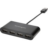 Kensington Hub a 4 porte USB 2.0 Nero, USB 2.0, USB 2.0, 480 Mbit/s, Nero, macOS 10.6 or above; Windows XP or above, 1 pz