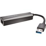 Kensington UA0000E Adattatore Ethernet USB-A — Nero Nero, Cablato, USB, Ethernet, 5000 Mbit/s, Nero