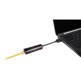Kensington UA0000E Adattatore Ethernet USB-A — Nero, Scheda di rete Nero, Cablato, USB, Ethernet, 5000 Mbit/s, Nero
