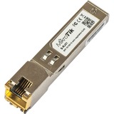 MikroTik S-RJ01 modulo del commutatore di rete Gigabit Ethernet, Ricetrasmettitore Gigabit Ethernet, 10,100,1000 Mbit/s, 0,1 km, 1,25 Gbit/s, 0 - 85 °C, RoHS