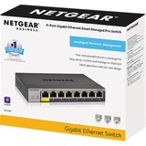 Netgear GS108Tv3 Gestito L2 Gigabit Ethernet (10/100/1000) Grigio Gestito, L2, Gigabit Ethernet (10/100/1000), Full duplex, Vendita al dettaglio