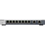 Netgear GS110MX Non gestito 10G Ethernet (100/1000/10000) Nero Non gestito, 10G Ethernet (100/1000/10000), Montaggio rack