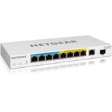 Netgear GS110TUP Gestito L2/L3 Gigabit Ethernet (10/100/1000) Supporto Power over Ethernet (PoE) Bianco, Interruttore Gestito, L2/L3, Gigabit Ethernet (10/100/1000), Supporto Power over Ethernet (PoE), Montaggio rack, Montabile a parete