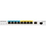 Netgear GS110TUP Gestito L2/L3 Gigabit Ethernet (10/100/1000) Supporto Power over Ethernet (PoE) Bianco, Interruttore Gestito, L2/L3, Gigabit Ethernet (10/100/1000), Supporto Power over Ethernet (PoE), Montaggio rack, Montabile a parete