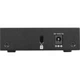 Netgear GS305 Non gestito L2 Gigabit Ethernet (10/100/1000) Nero, Interruttore Nero, Non gestito, L2, Gigabit Ethernet (10/100/1000), Montabile a parete