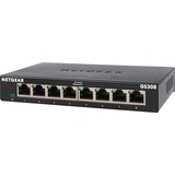 Netgear GS308-300PES switch di rete Non gestito L2 Gigabit Ethernet (10/100/1000) Nero Nero, Non gestito, L2, Gigabit Ethernet (10/100/1000), Montabile a parete